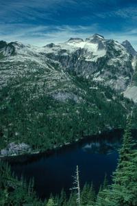 Lower Thornton Lake from ridge