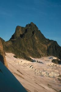 Mt Triumph, Triumph Glacier, early morning light